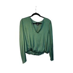Sincerely Jules Blouse Women XL Green